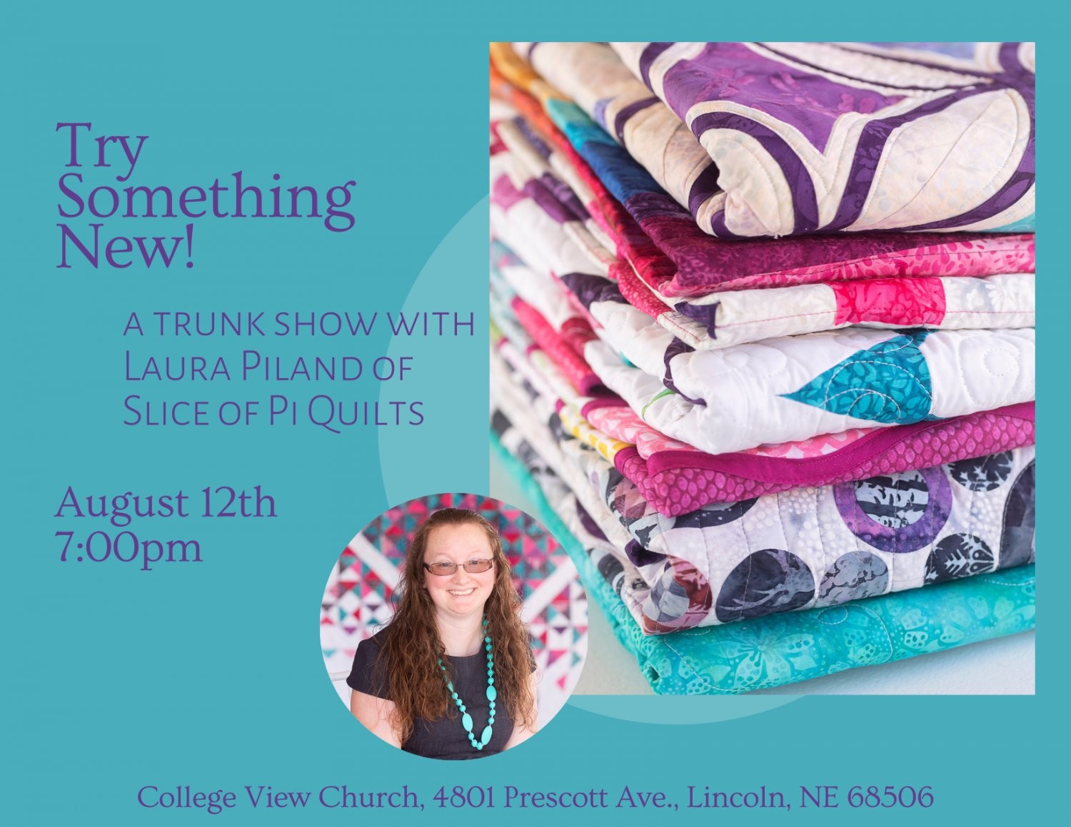 Lincoln Quilters Guild: Trunk show with Laura Piland 